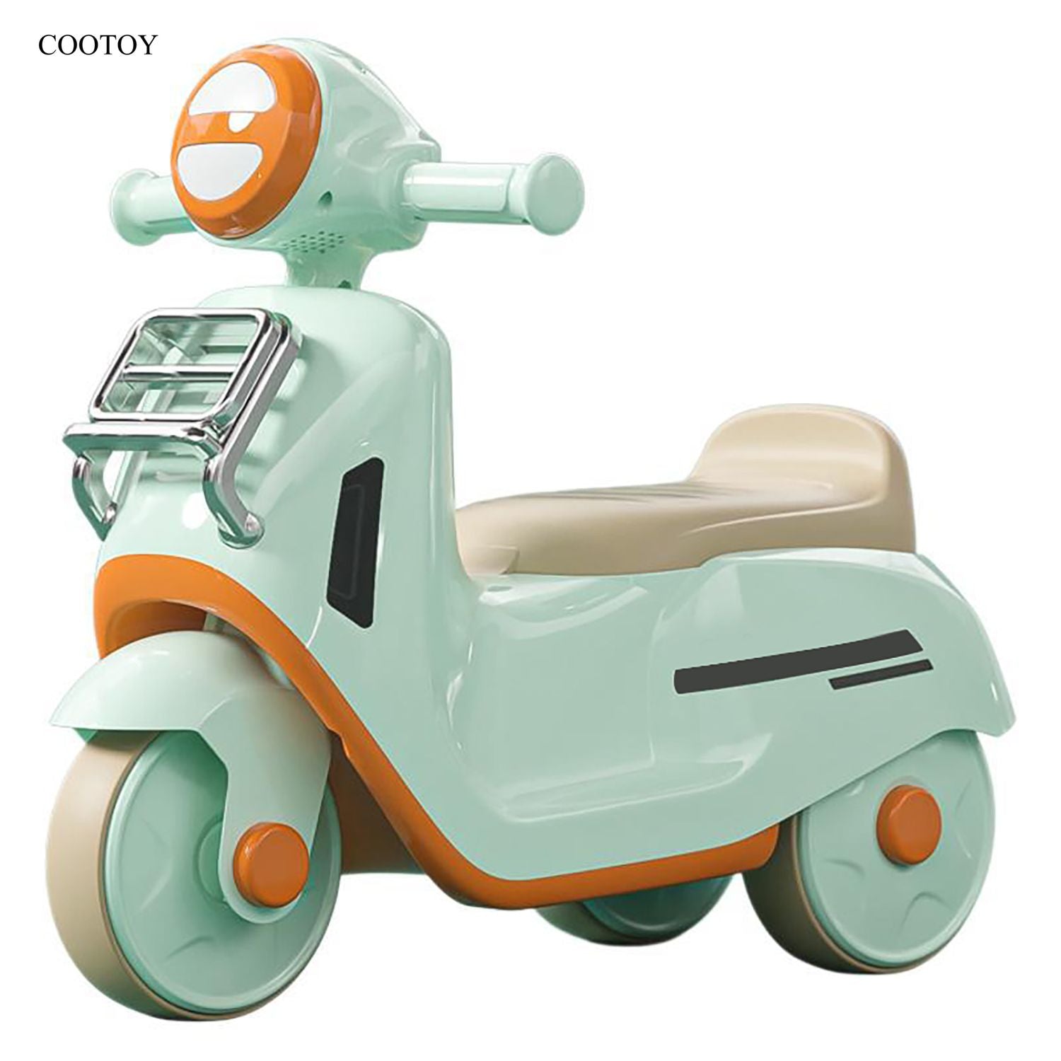 COOTOY Toddler Balance Bike, No-Pedal 3-Wheel Baby Walker Bike Ride-On Toy for 1-3 Year Old Boys and Girls