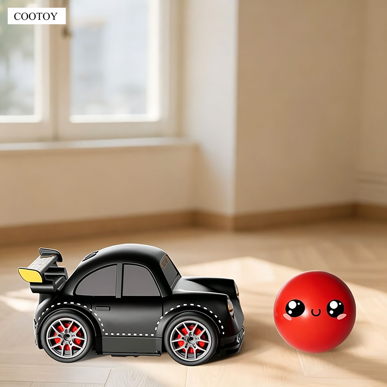 COOTOY Mini Remote Control Drift Car Toy, Smart Gesture Sensing Follow RC Car