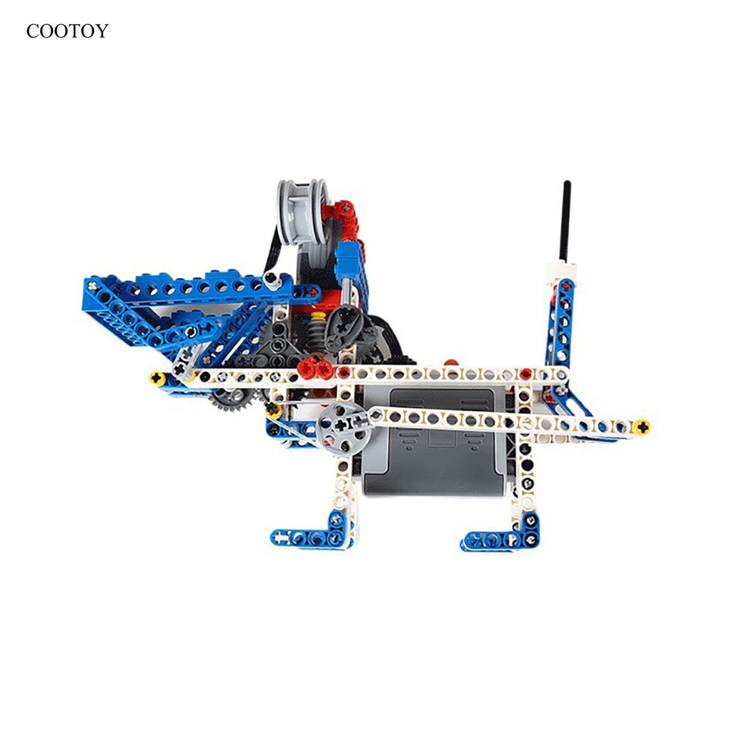COOTOY Programmable Robot Building Blocks Set, 9686 Compatible Electric Gear Motor Construction Kit