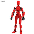 COOTOY Toy Figures, 3D Printed Articulated Action Figure Doll with Movable Joints